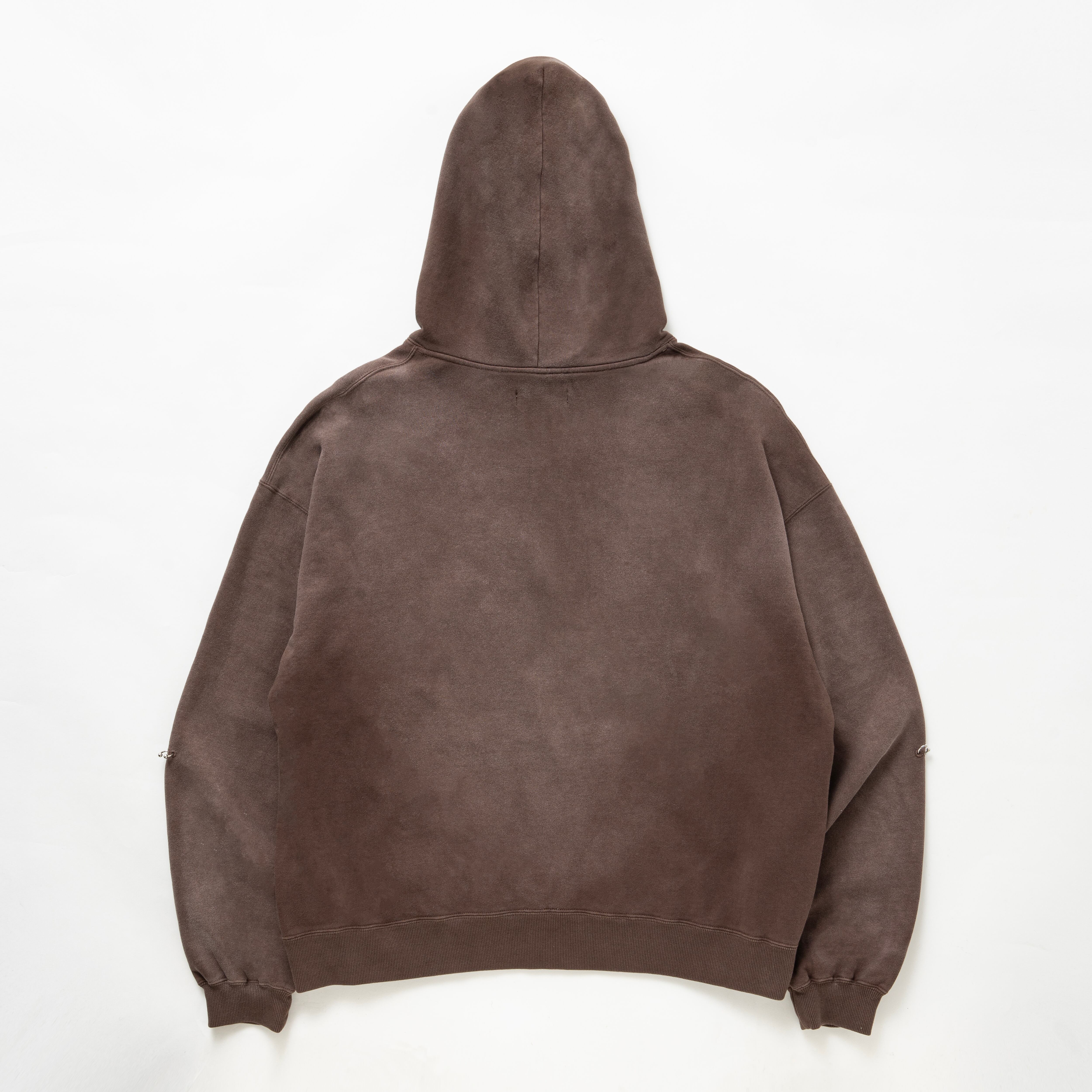 TTTMSW グレーパーカーVelours hoodie (GRAY) TTTMSW グレーパーカーVelours hoodie (GRAY)