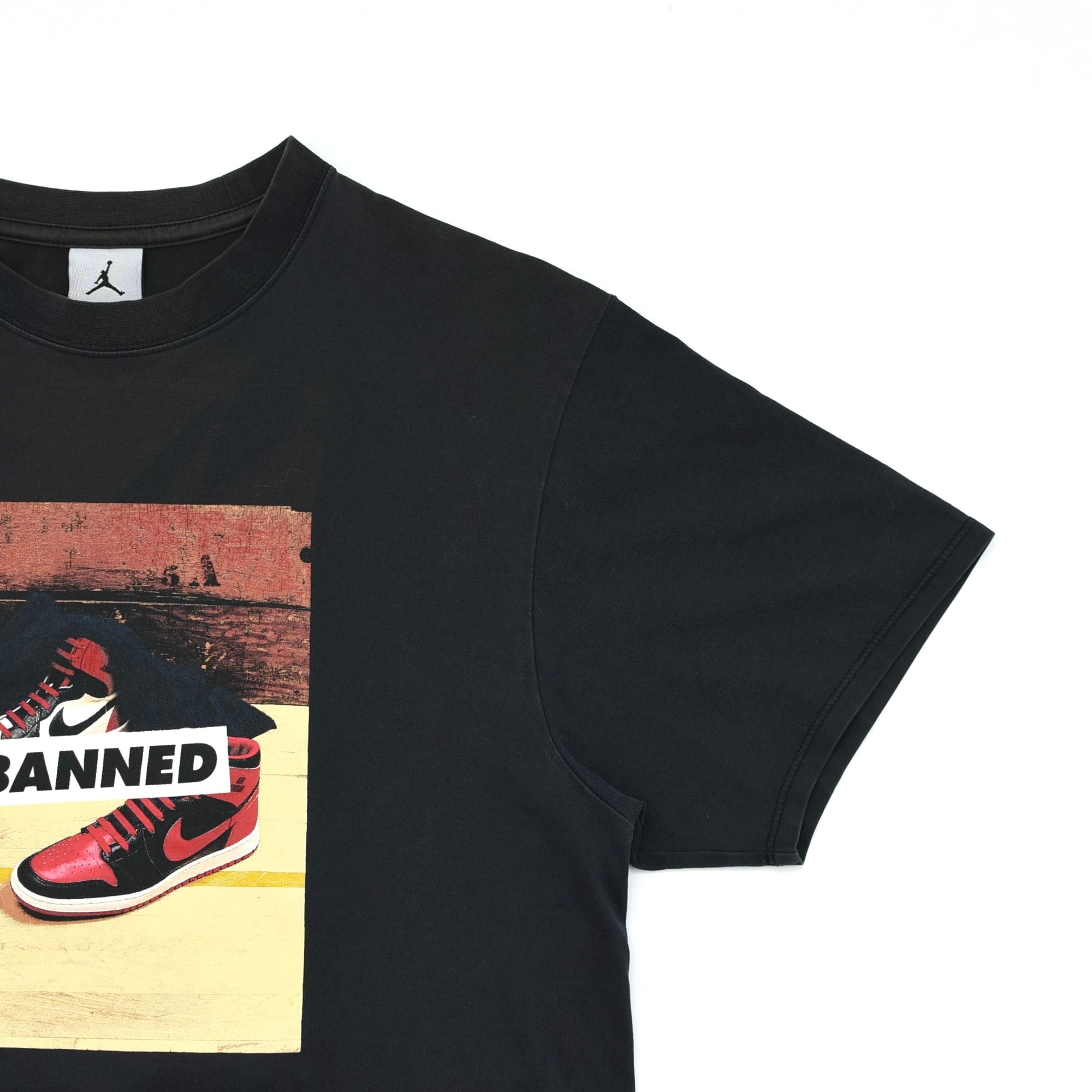 品質一番の 日本未発売 JORDAN×ATCQ ビッグプリントTシャツ ジョーダン