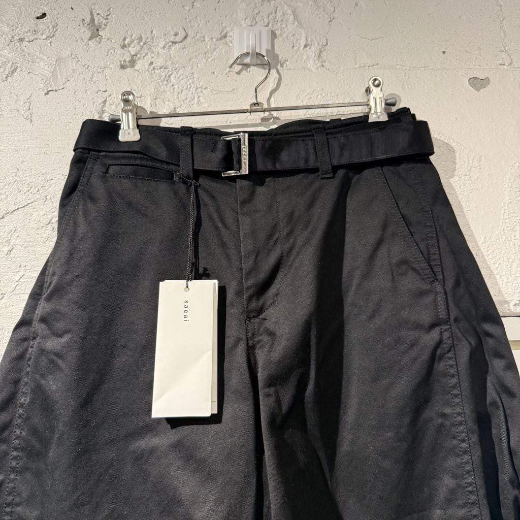 sacai サカイ 26SS Cotton Chino Pants ハーフパンツ ショーツ 26