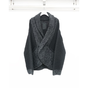 [The Viridi-anne] (ザヴィリディアン) VI-4028-07 HAND KNITTING CARDIGAN
