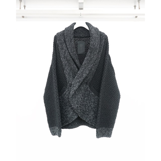 [The Viridi-anne] (ザヴィリディアン) VI-4028-07 HAND KNITTING CARDIGAN