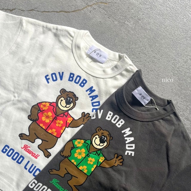 FOV ALOHA BEAR Tシャツ(90-130サイズ)