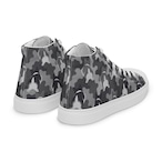 WIGGLE CAMO monochrome High-Top Sneakers(Women’s )  [S0003]
