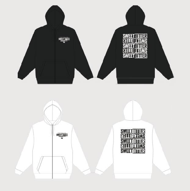 【限定受注生産】SWEET BITTERジップアップパーカー
