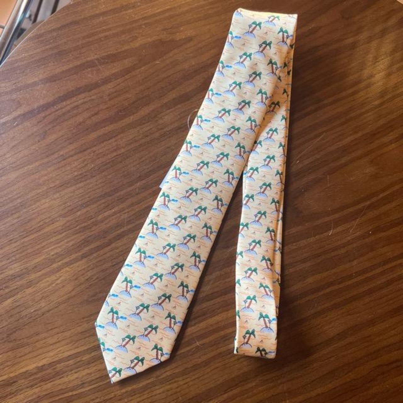 TOPANGA Accessory ヘリテージタイ Palm tree ネクタイ 　ヤシの木　リゾート　プレゼント　フォーマル　カジュアル　クラシック　ヴィンテージ　