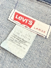 70s Leiv's DENIM SHIRT MADE IN USA Size L