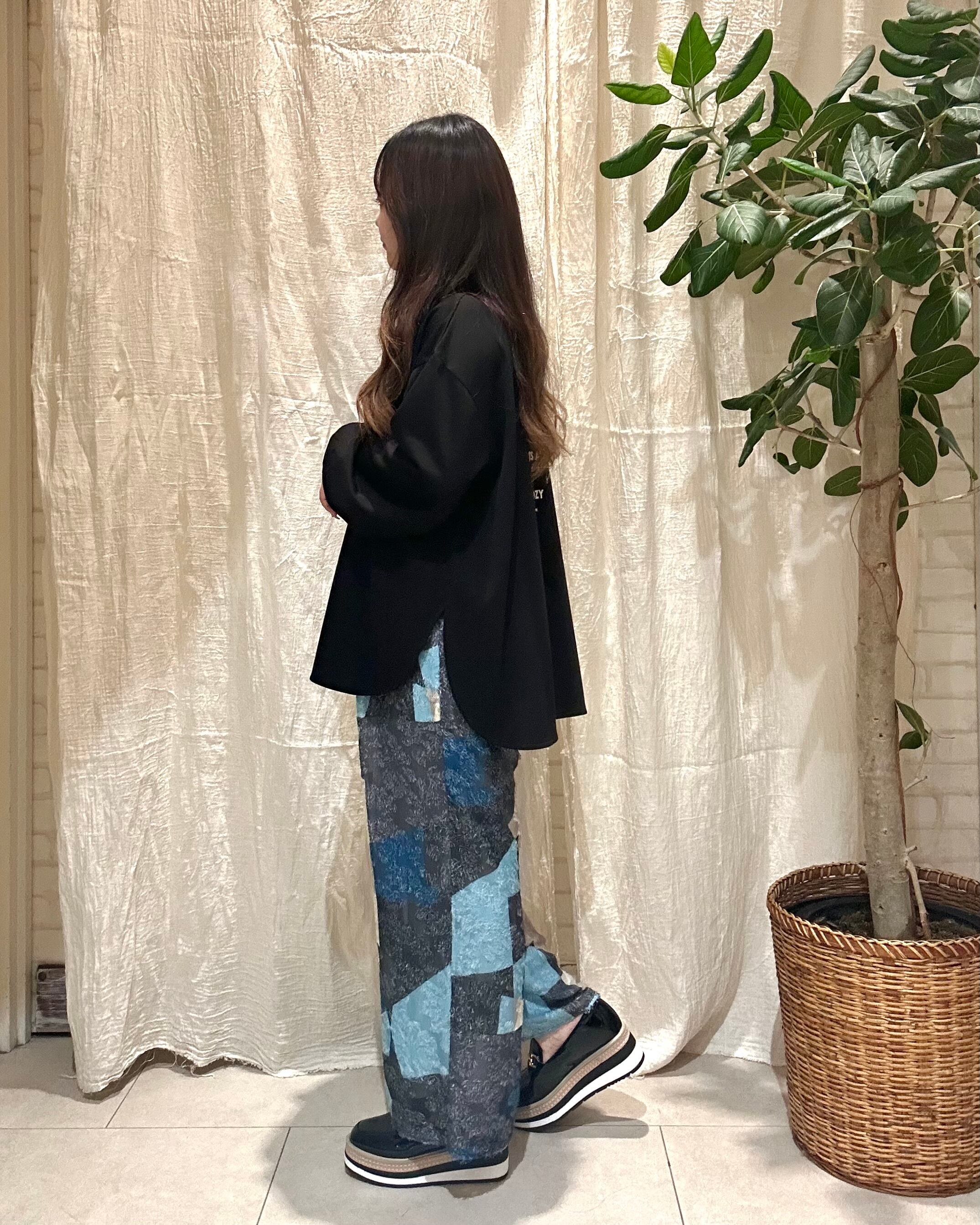 幾何学柄ジャガードパンツ Palm Riche(ポームリシュ) | EARL