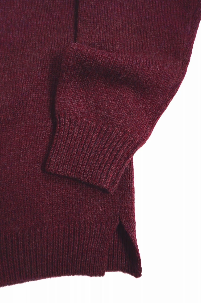 Hand Framed Super Merino Mock P/O