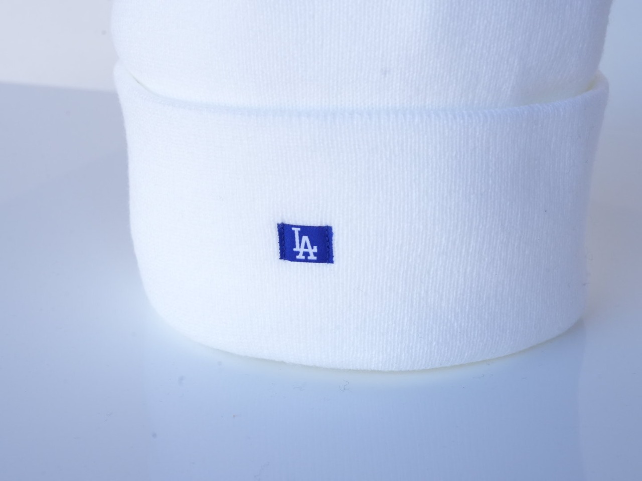 Dodgers'47 ロサンゼルス ドジャース CUFF KNIT Thorn ホワイト butterfly