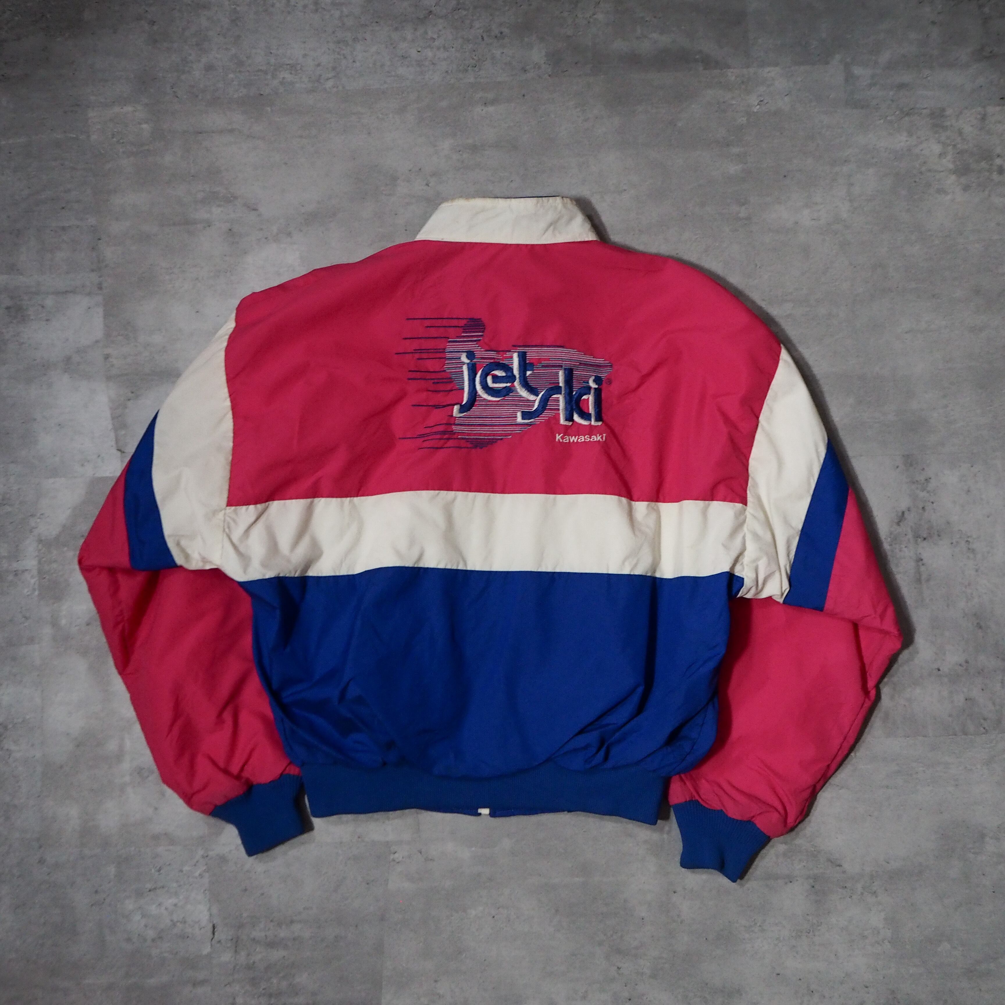 80s-90s “kawasaki jet ski” nylon jacket 80年代 90年代 カワサキ