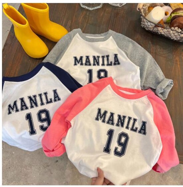 秋新しい  子供服★ 女の子Tシャツ★ファッション長袖Tシャツ ★韓国風子供春秋服★90-140