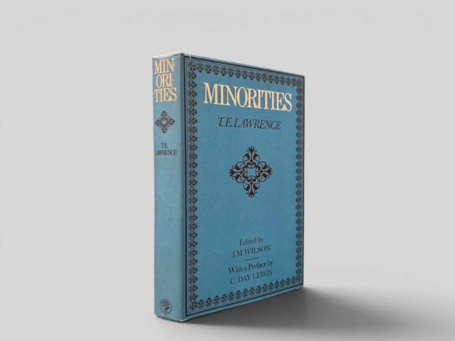 【SL1207】【FIRST EDITION】Minorities(1971) /T. E. Lawrence
