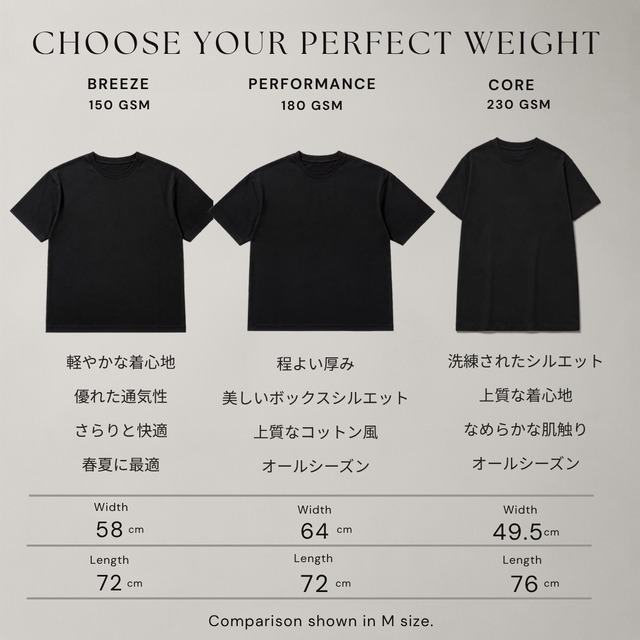 和紋様装飾　褐返月白色　和柄230GヘビーウェイトコットンTシャツ