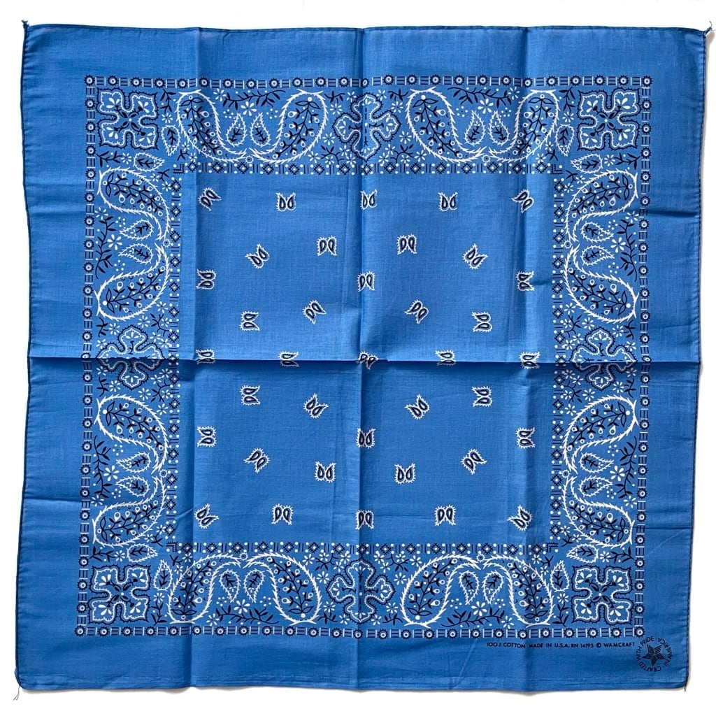 【Deadstock!】80~90s RN14193 ペーズリー ビンテージ バンダナ