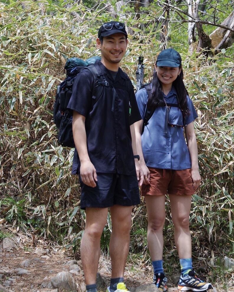 山と道 Merino Short Sleeve Shirts Indigo S