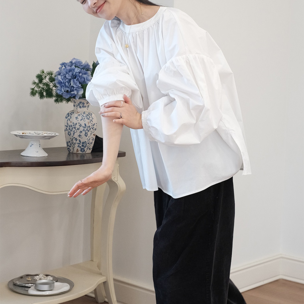 Balloon Blouse 【2color】 T4471