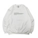 NEWAGE CLUB / DICTIONARY SWEATSHIRT -WHITE-