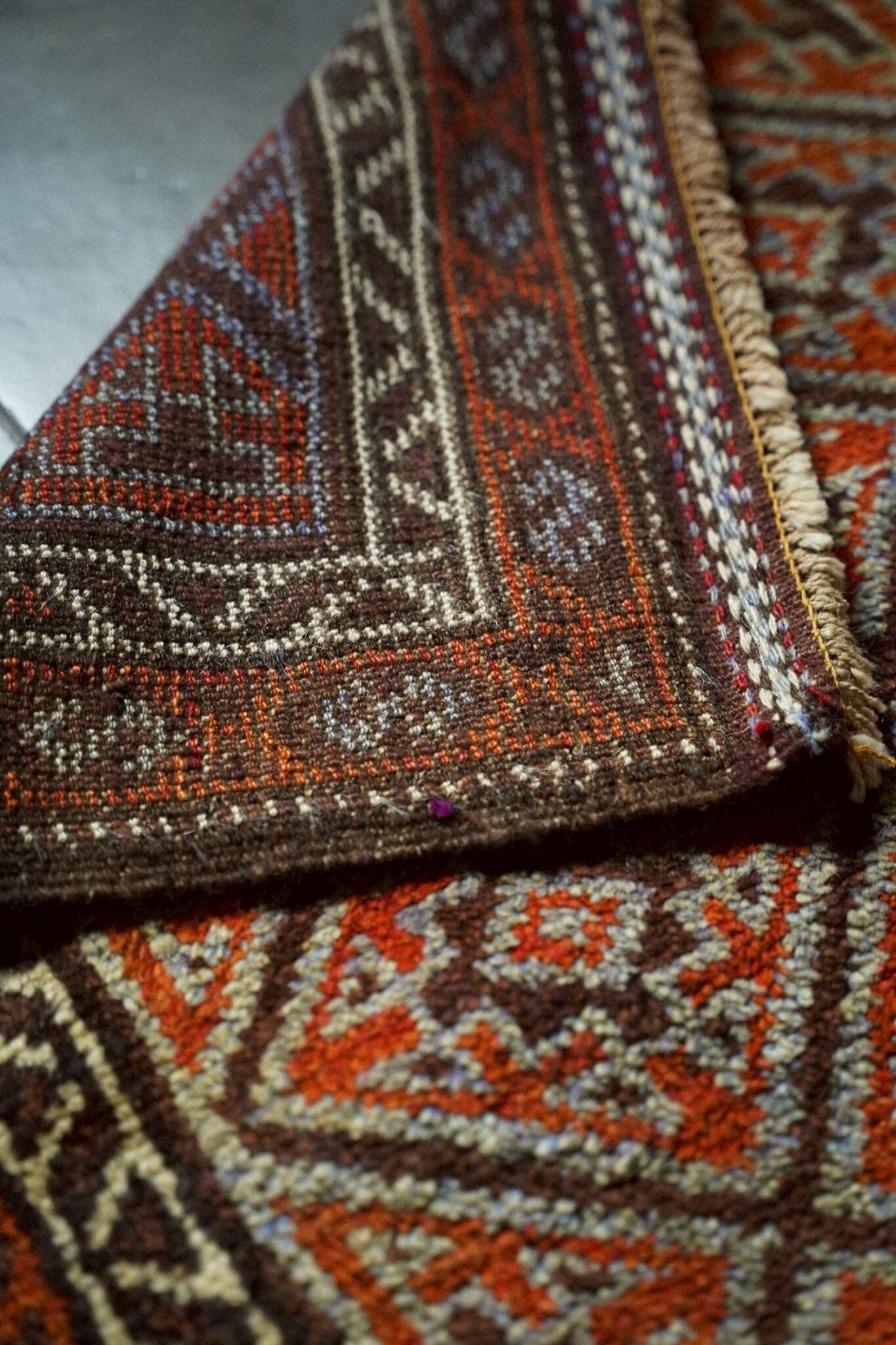 1932-Vintage Taimani rug | 手織りのヴィンテージラグ専門店 | Bahr