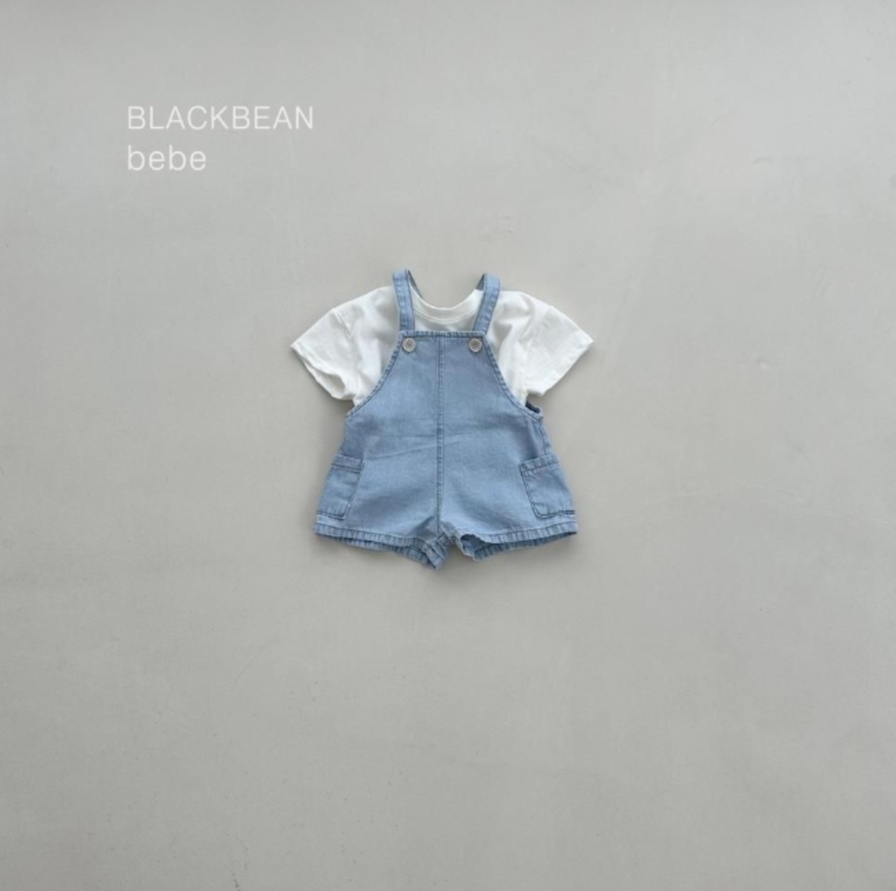 【取寄/個別発送】Blackbean 26/SM（Baby）ポケットオーバーオールセット