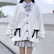 ✞ ♡セーター 大人女子☆ウィンターニットカーディガンジャケット 冬物 ✞ゴスロリ SM ミリ 甘ロリ クラロリ 和ロリ エレガント 黒ロリ 姫ロリ 華ロリ BB-BB99683205833