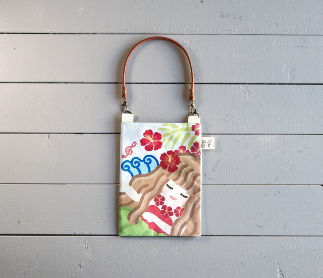 スマホポーチ「フラガール」・あおいは