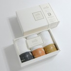 無撚糸（むねんし）高級Hand Towel 　3枚SET　Twinkle GRAY / Twinkle ORANGE / Twinkle BEIGE