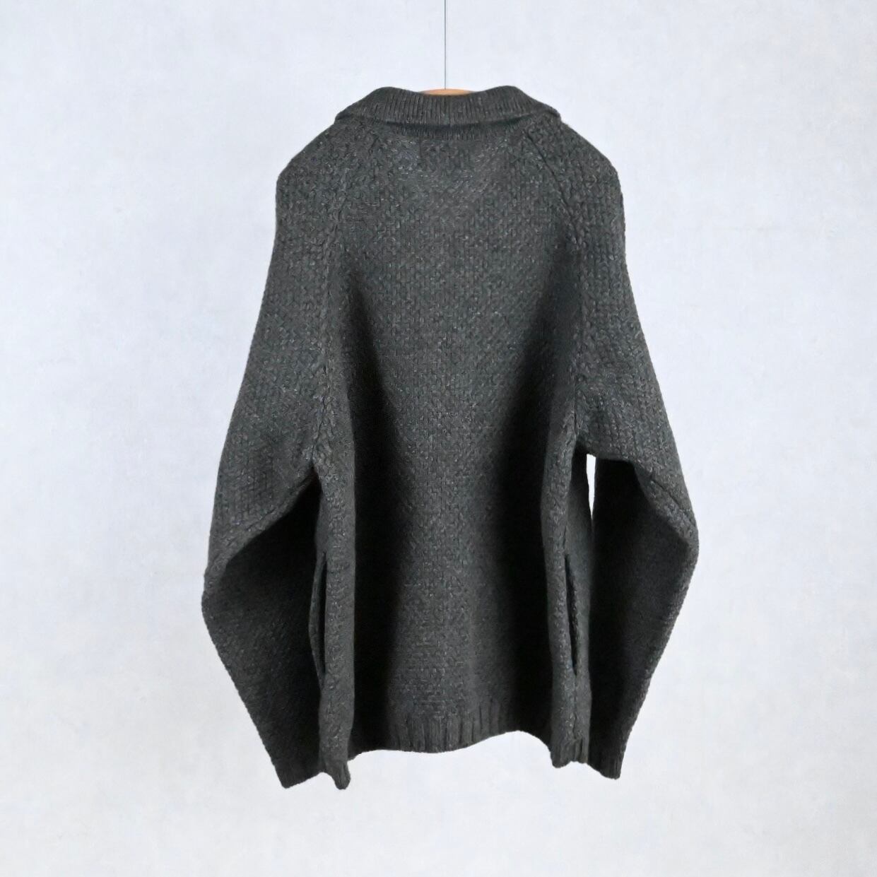 25AW》【STILL BY HAND】5G KNITTED BLOUSON スティルバイハンド