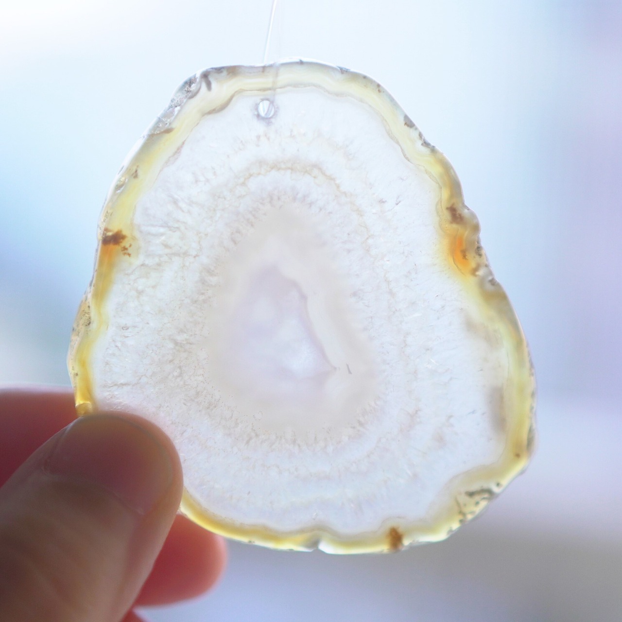 Tea Float 02 - アゲートヒーリングチャイム / Agate Sun Catcher Wind Chime 168