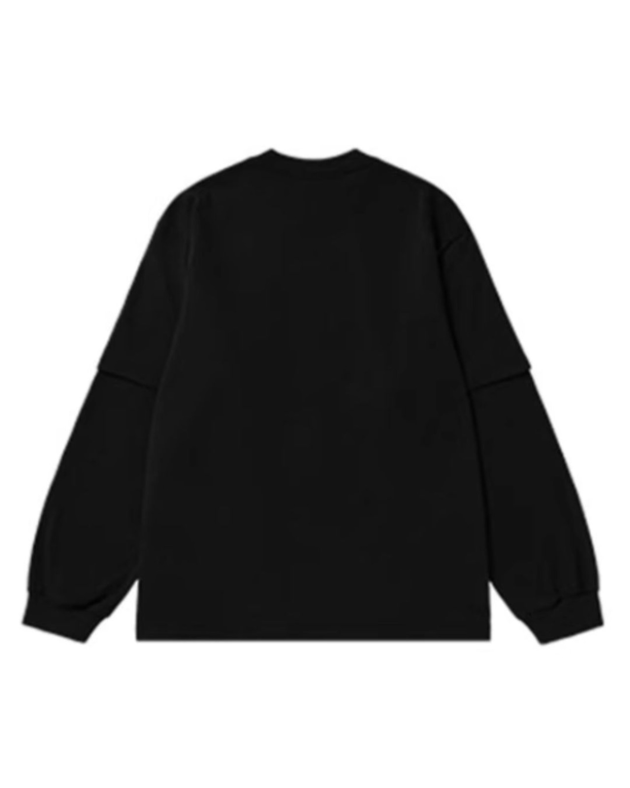 クルーネックフェイクツーピースTシャツ【6色】　S0074