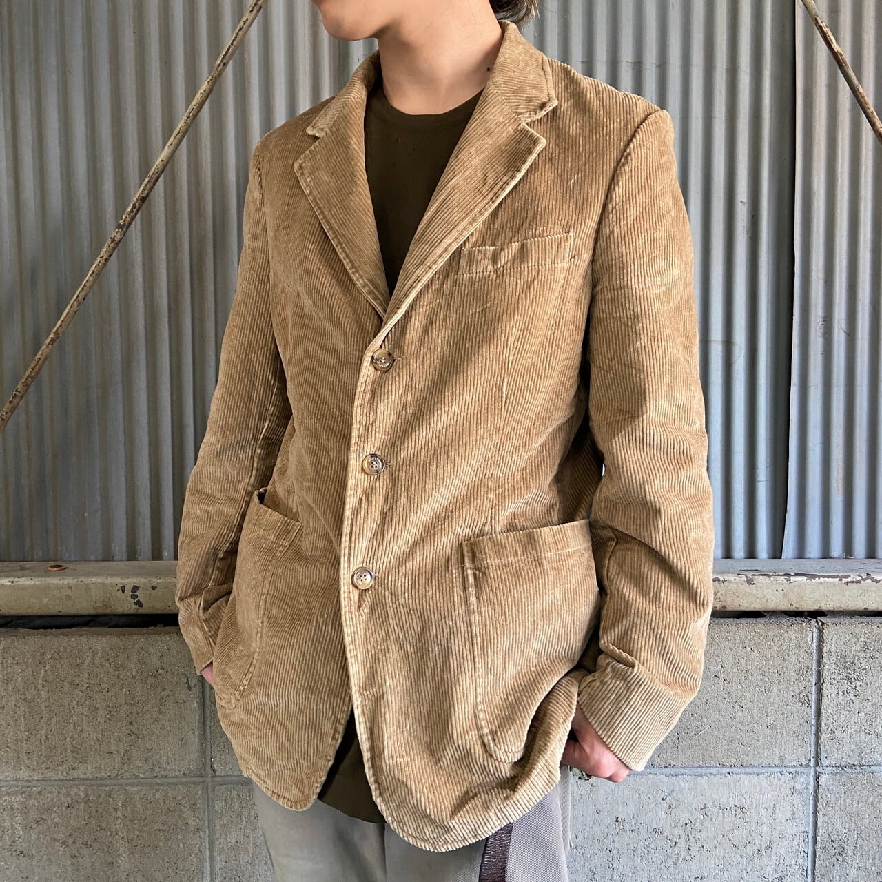 TOMMY HILFIGER トミーヒルフィガー コーデュロイ テーラード 
