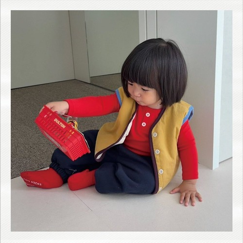 CHIP［取寄］caramel vest (reversible) 26autumn