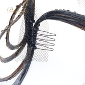 社交ダンス 小物 多美咲 ヘアオーナメント ヘアアクセサリー シニヨン カップ 団子 大きめ デモ 競技 ダンス パーティ 高級感 お洒落 発表会 ブラウン系 ブラック系 ヘアスタイル 髪飾り ダンス用アクセサリー つけ毛 ショーウィンドウ アップスタイル ビジュー 髪型 競技用 発表会用 髪の装飾 シニヨンスタイル おしゃれヘア 素敵