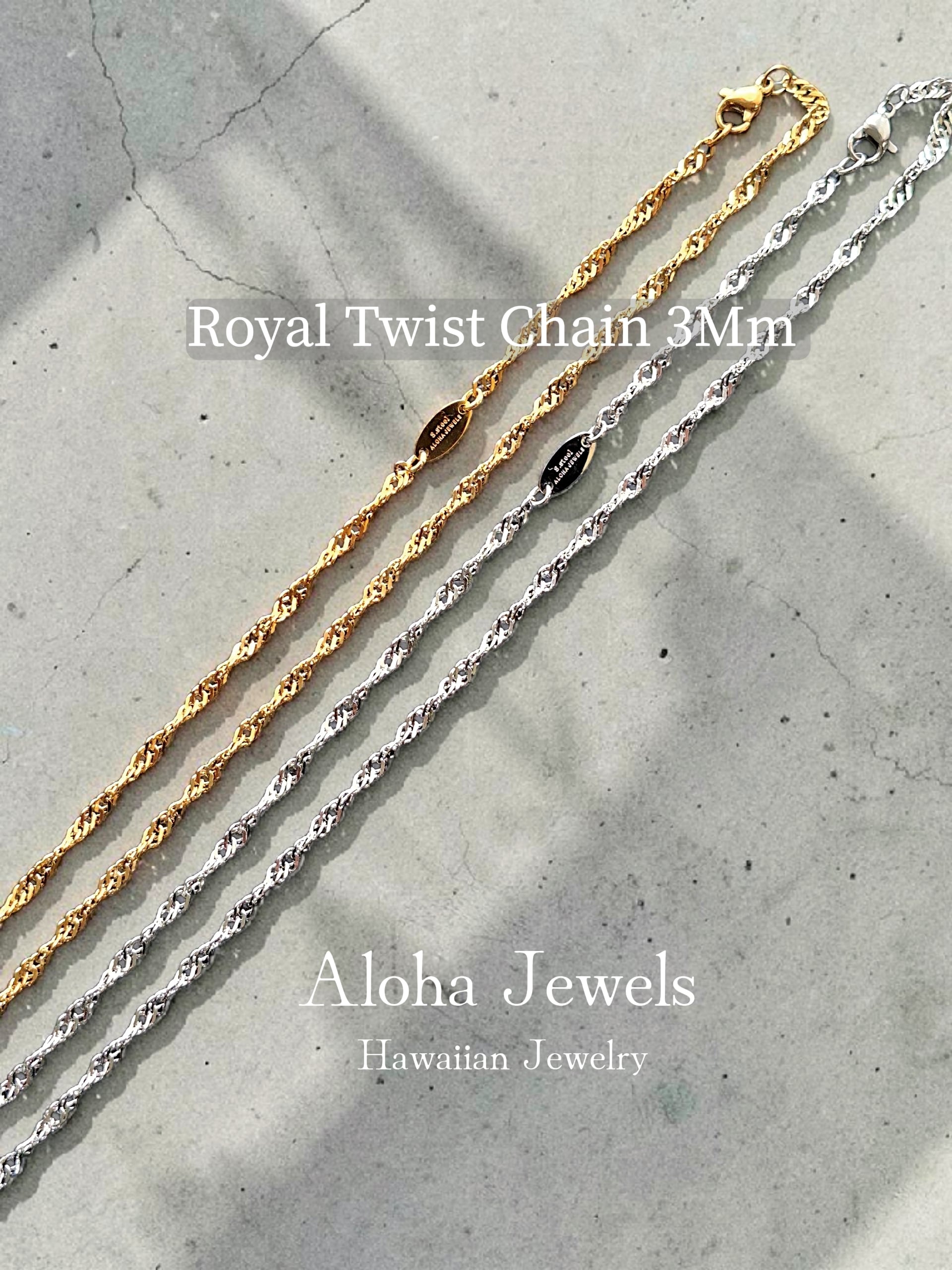 Eternal Lei Wave Scroll Necklace – ハワイアンジュエリー ネックレス