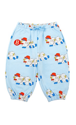 [BEBE DE PINO] All over little birds baby sweatpants 正規品 韓国ブランド 韓国ファッション 韓国代行 韓国通販 ベベドピノ bebedepino 日本 店舗 韓国 子供服