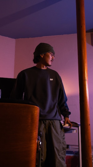 Fu-ji Blazz Light Weight Sweat Shirt [Charcoal]