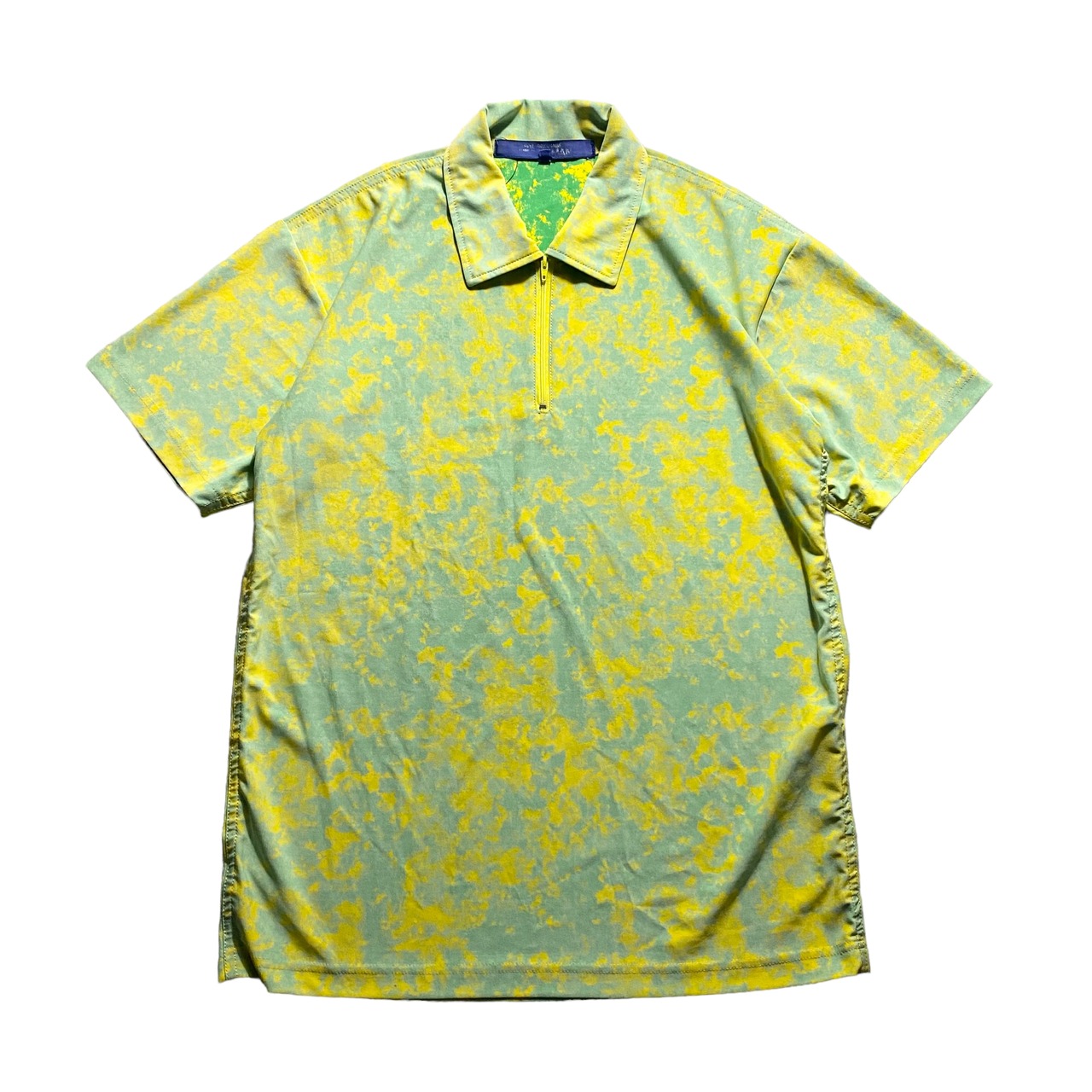 JUNYA WATANABE COMME des GARCONS MAN motley pattern half-zip pullover