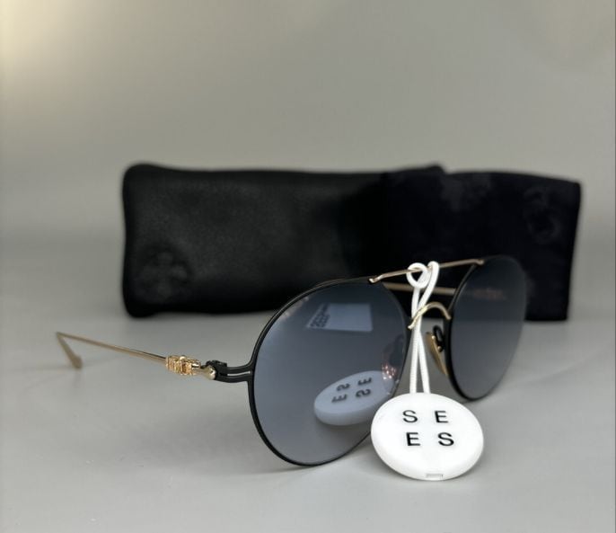 CHROME HEARTS クロムハーツ PAIRASS K/GP フローラルクロス ゴールド