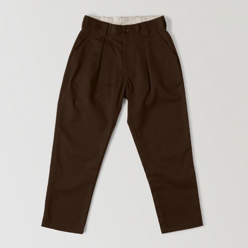 PA02 タックテーパードワークパンツ