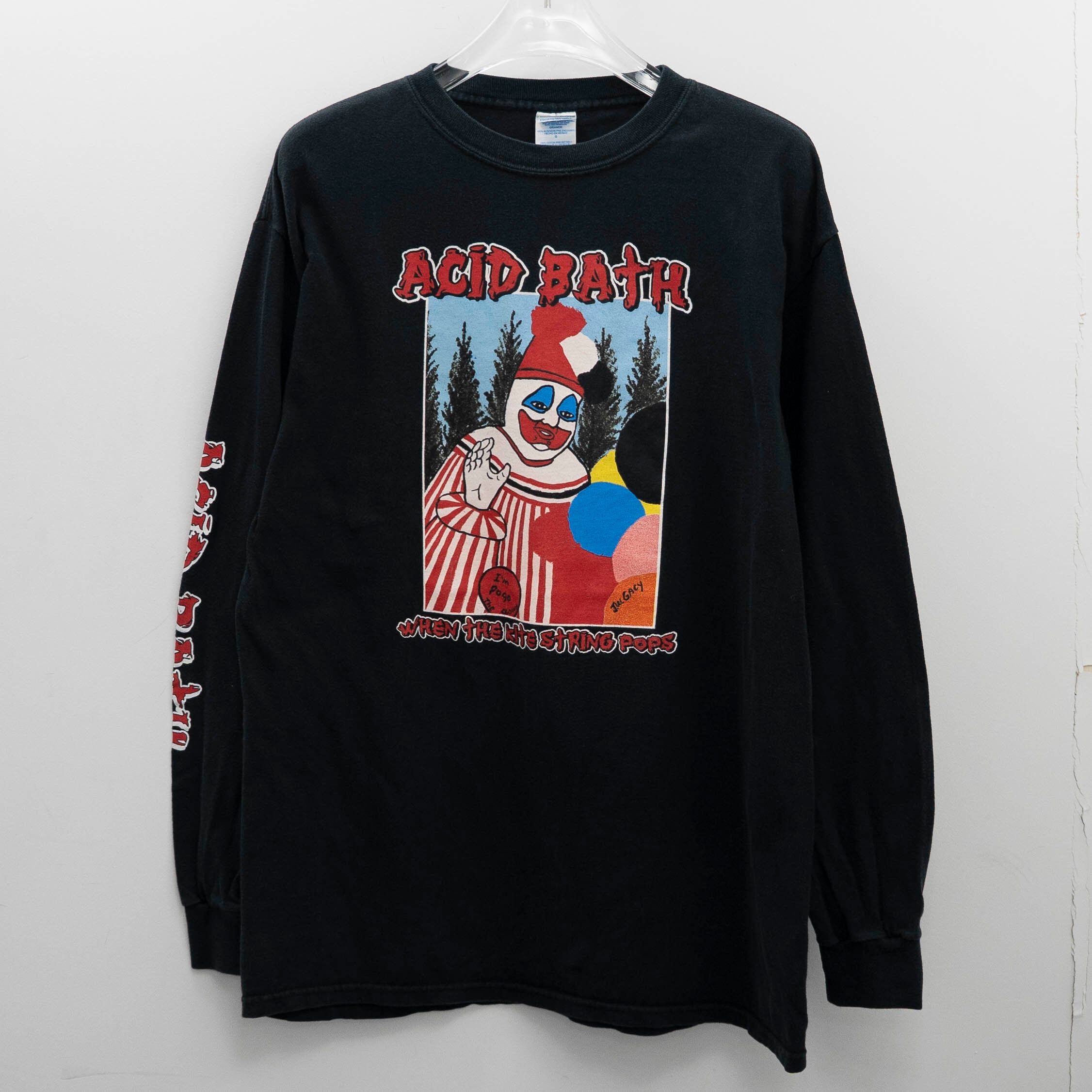 Acid Bath " When The Kite String Pops L/S " M&O L 【A8-405】
