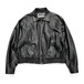 Vintage Leather Jacket [FASHION ELEMENTS] [1990s~] Lamb Black