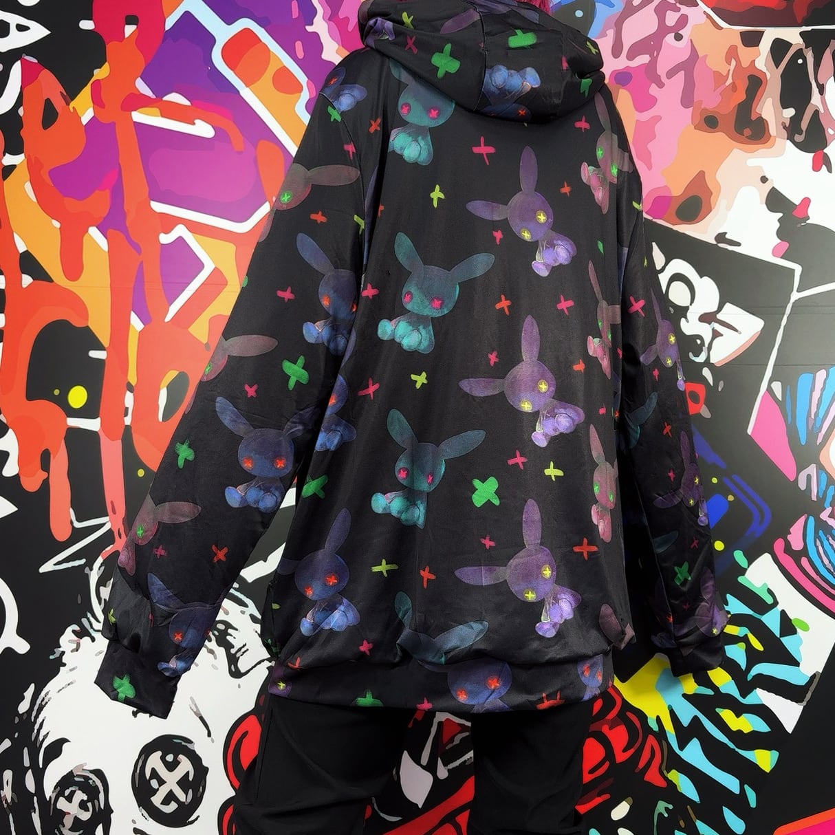 先着39点限定プレゼント》裏起毛ZIP OUTER【COLORFUL RABBIT】 | NIER