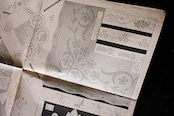 49s フランス LE JOURNAL DES BRODEUSES 手芸と刺繍 新聞d アンティーク