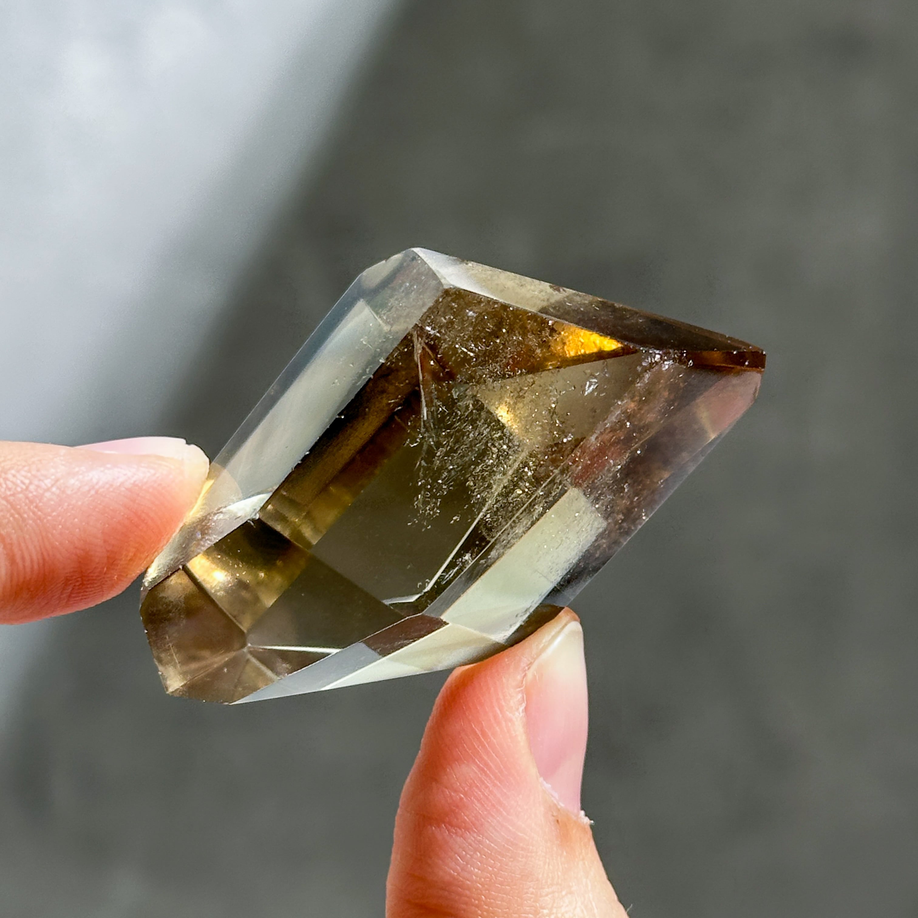 ファントム・透明感◎シトリン（黄水晶） フリーフォーム13◇ Citrine