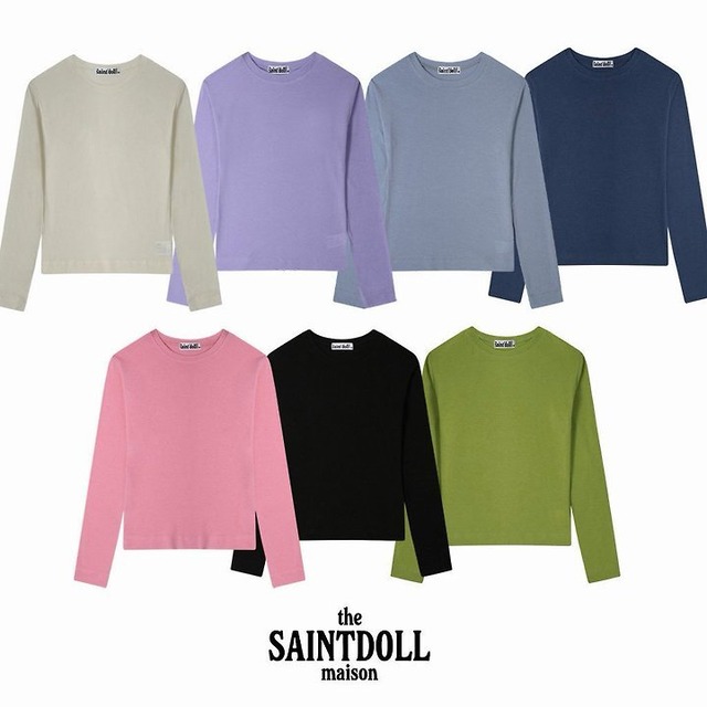 【取寄】saint doll｜stretchy tee｜もちもちT｜S-JL｜kids&jr｜26 autumn