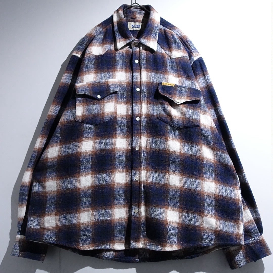 EURO Multicolor Check Western Flannel Shirt