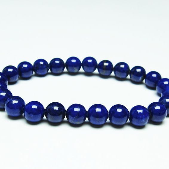 ラピスラズリ ブレスレット 8mm 一点物 111-31129