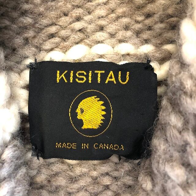 KISITAU カナダ製のカウチンニット