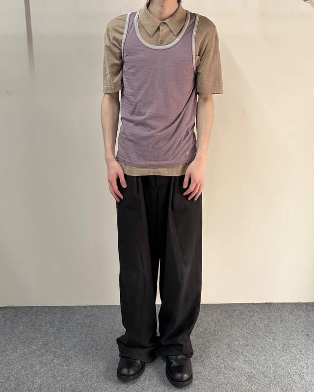 【Louis Vuitton】border tank top