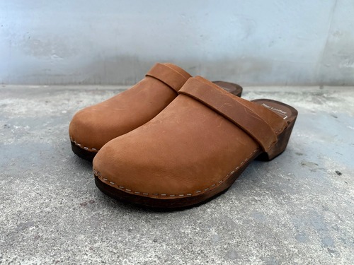 MOHEDA TOFFELN Real leather sabot sandal MADE IN SWEDEN