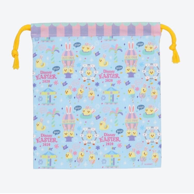 きんちゃく うさピヨ 2020 ディズニー 限定 公式 イースター 巾着
